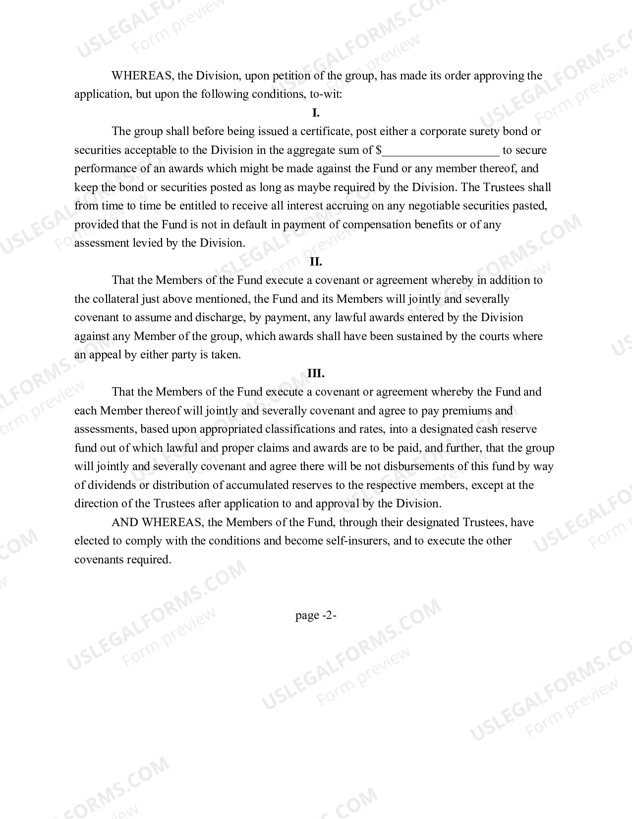 Preview Indemnity (Trust) Agreement