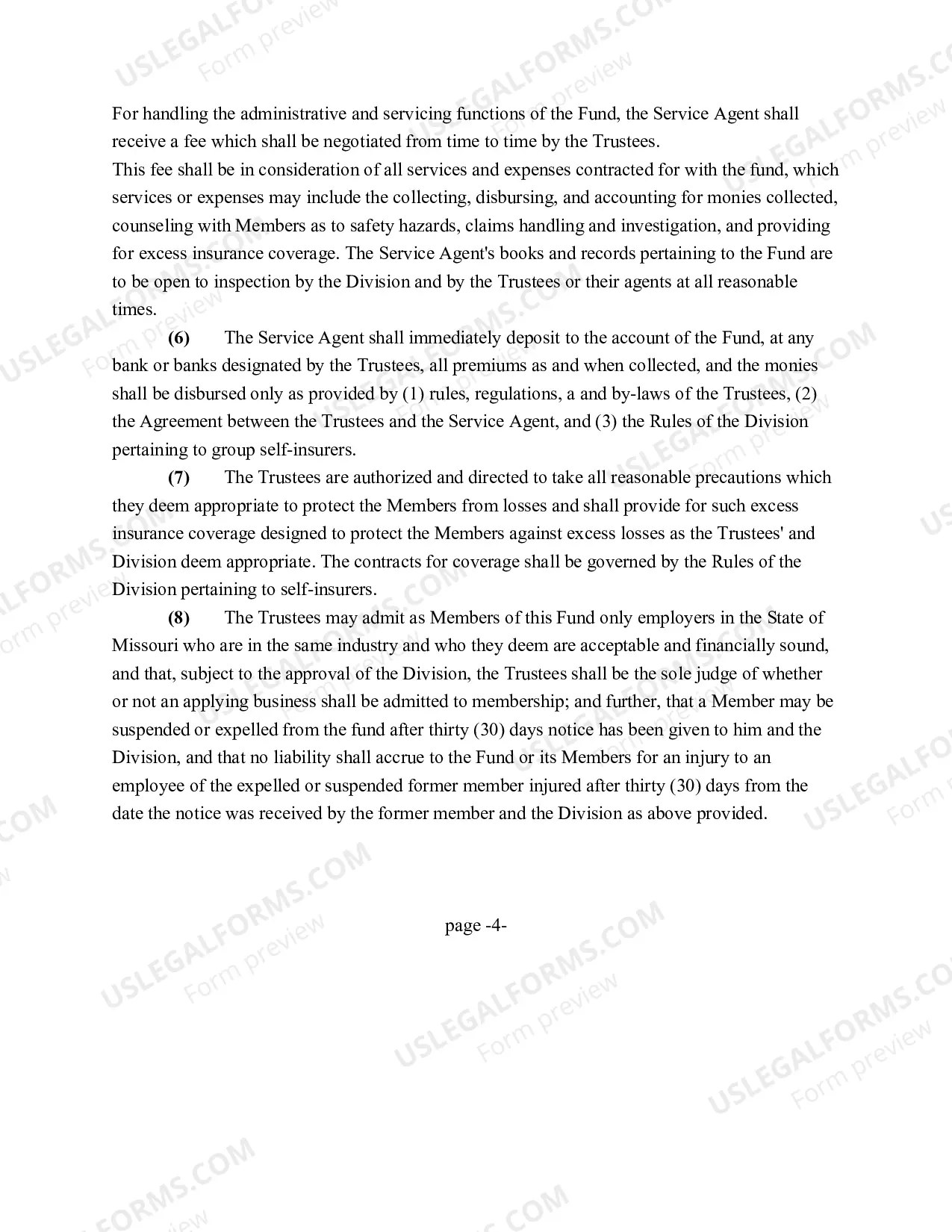Preview Indemnity (Trust) Agreement