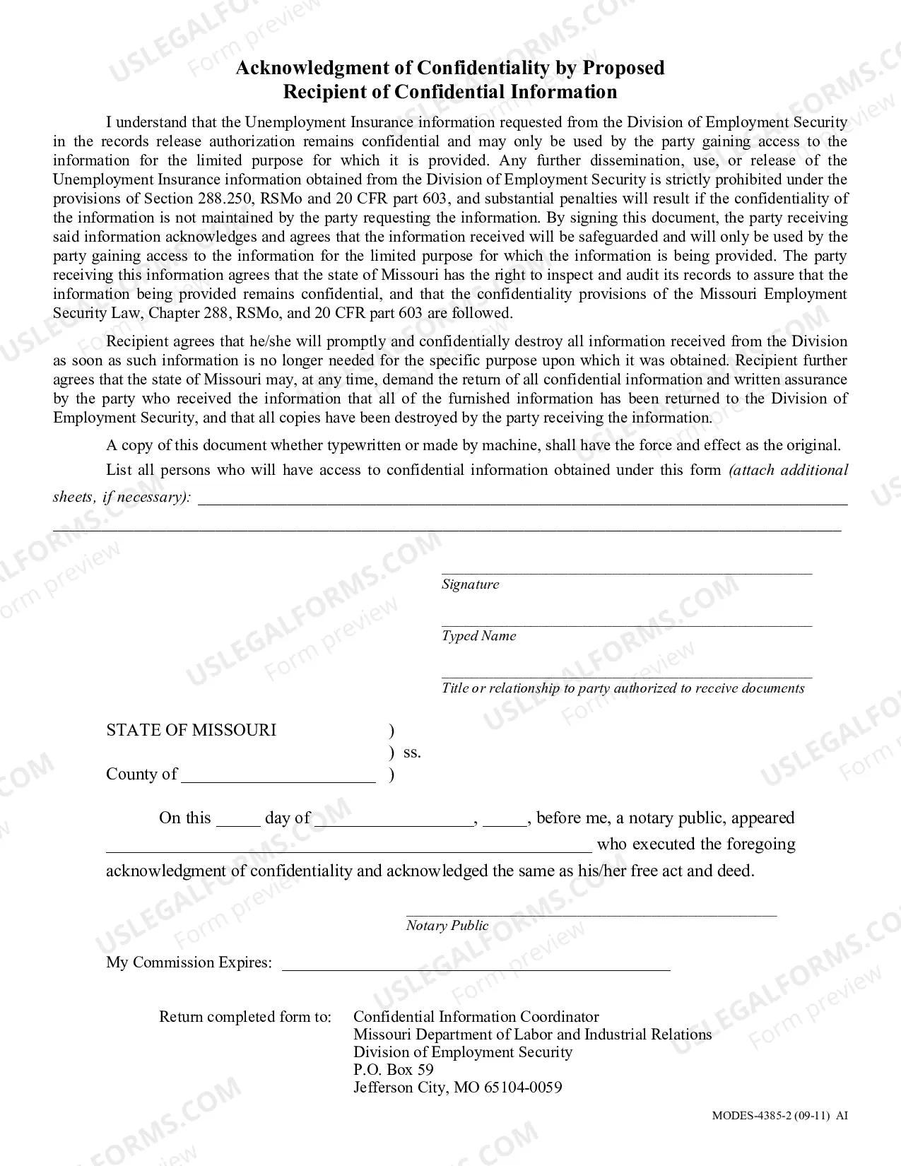 Preview Employer Records Release Authorization
