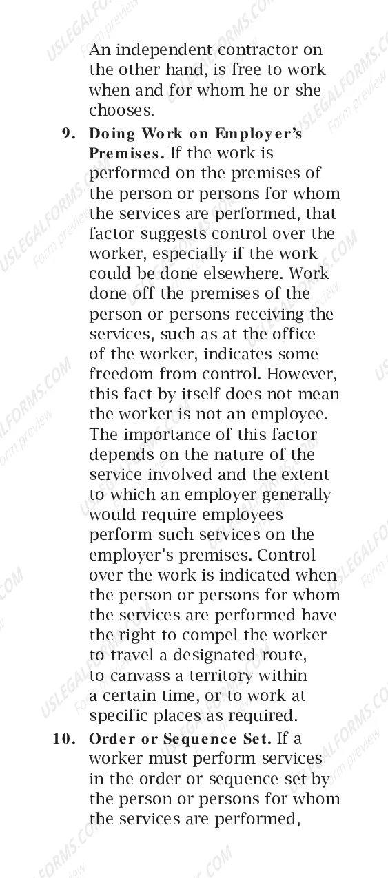 Preview Classifying Employees for Unemployment Insurance Tax Purposes