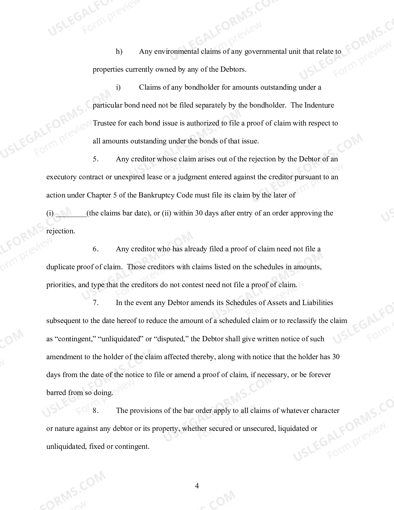 Preview Setting Claims Bar Date, Establishing Claims Processing and Objection Procedures