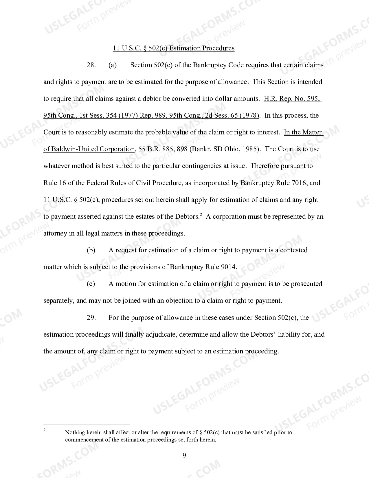 Preview Setting Claims Bar Date, Establishing Claims Processing and Objection Procedures