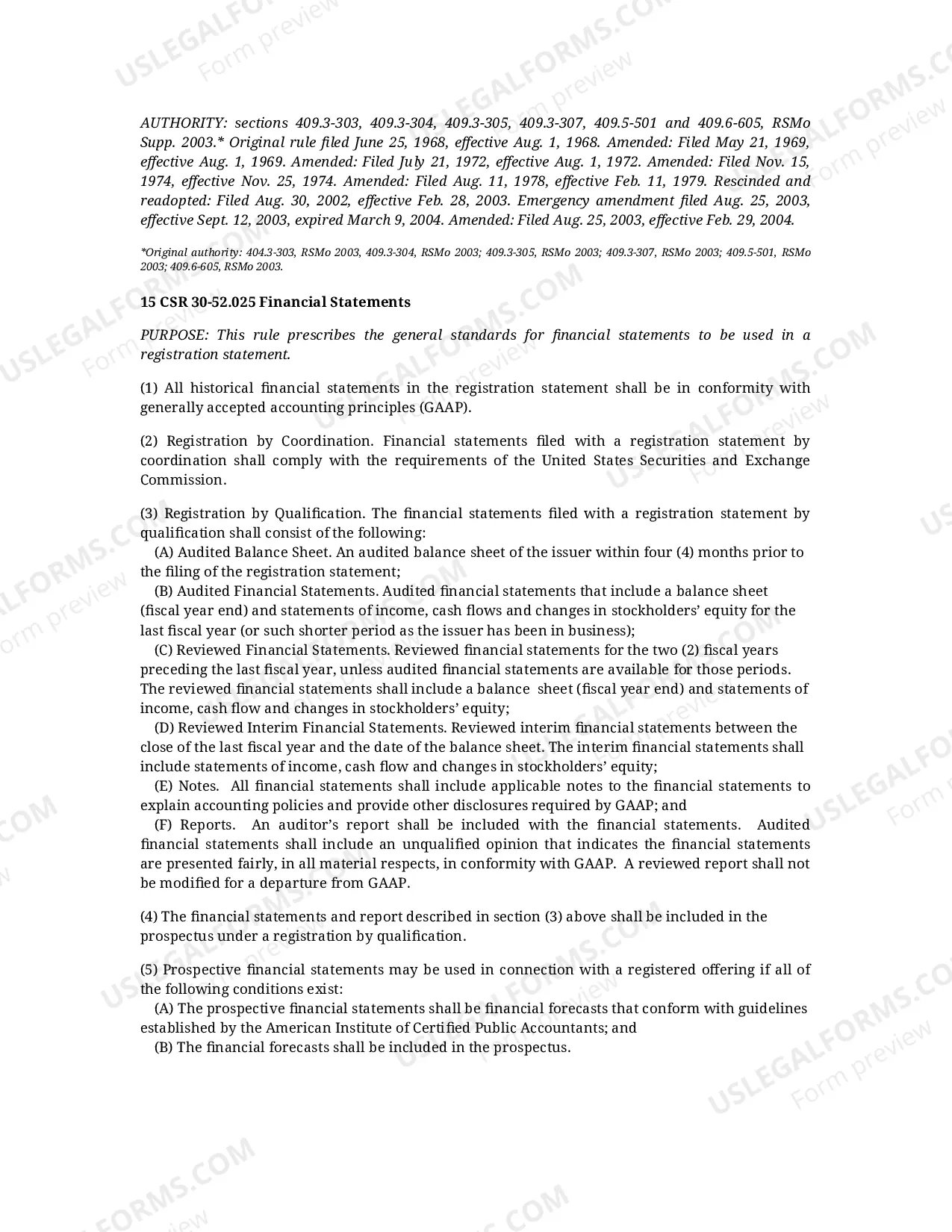 Preview Application For Registration of Single Family Mortgage Revenue Bonds
