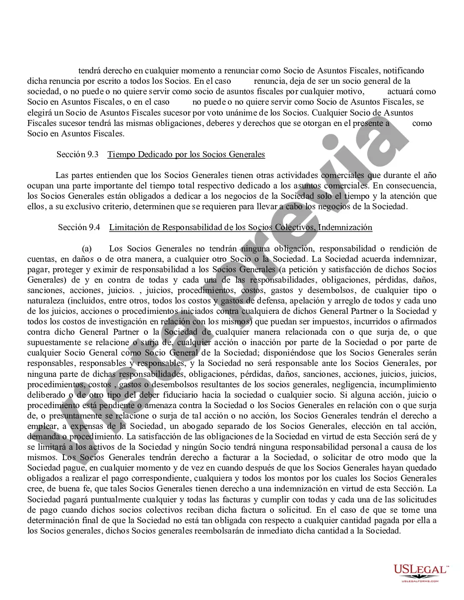 Preview Acuerdo de sociedad limitada