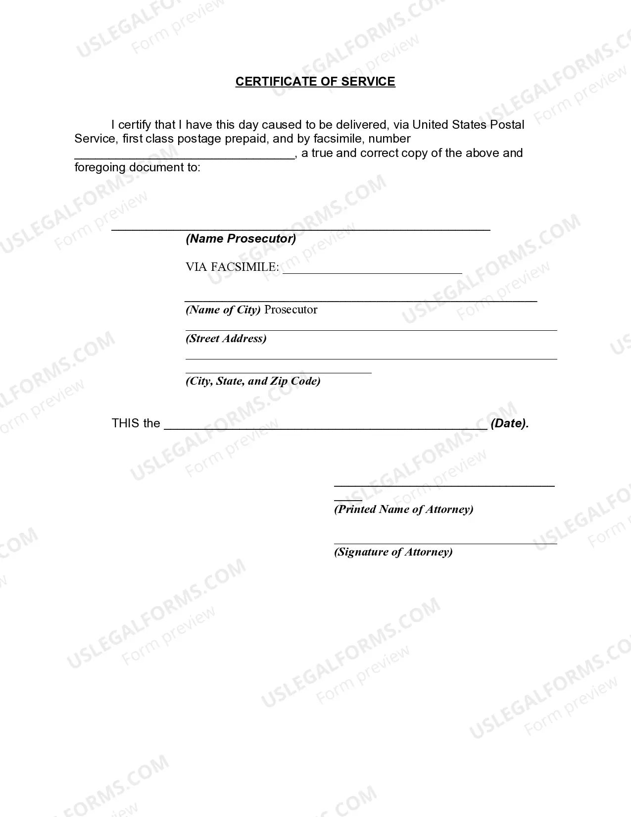 Preview Motion in Municipal Court for Continuance of a Trial Regarding a Misdemeanor