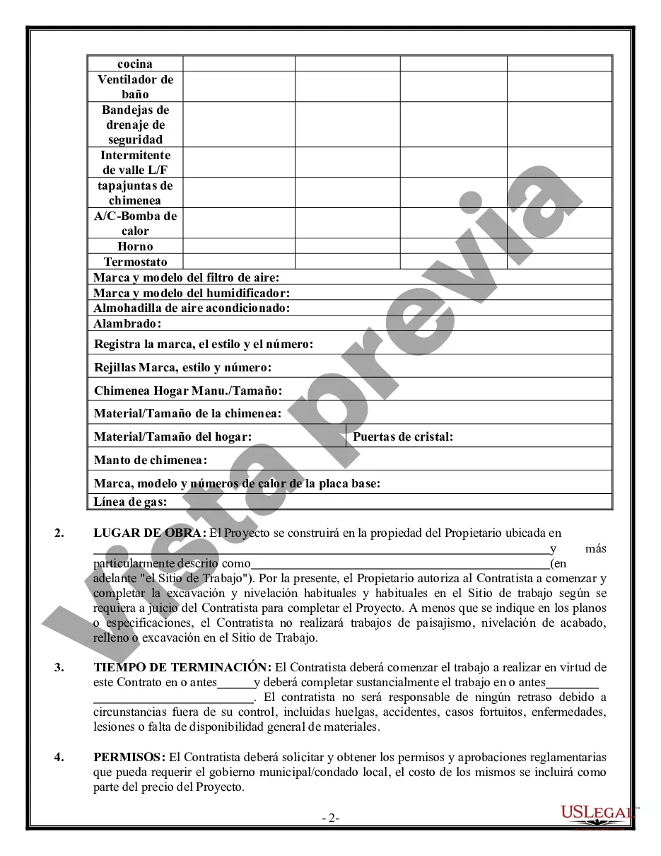 Preview Contrato HVAC para contratista