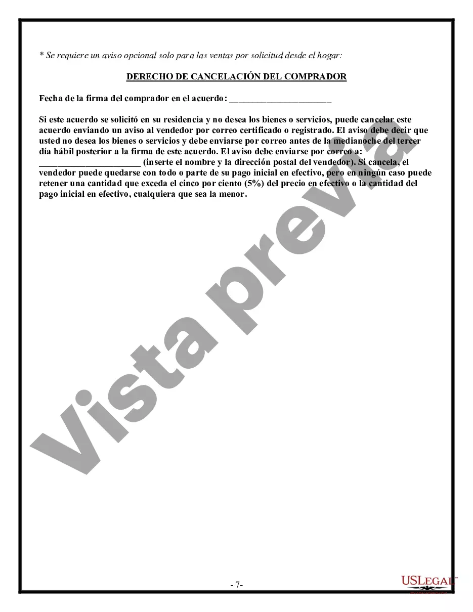 Preview Contrato de paisajismo para contratista