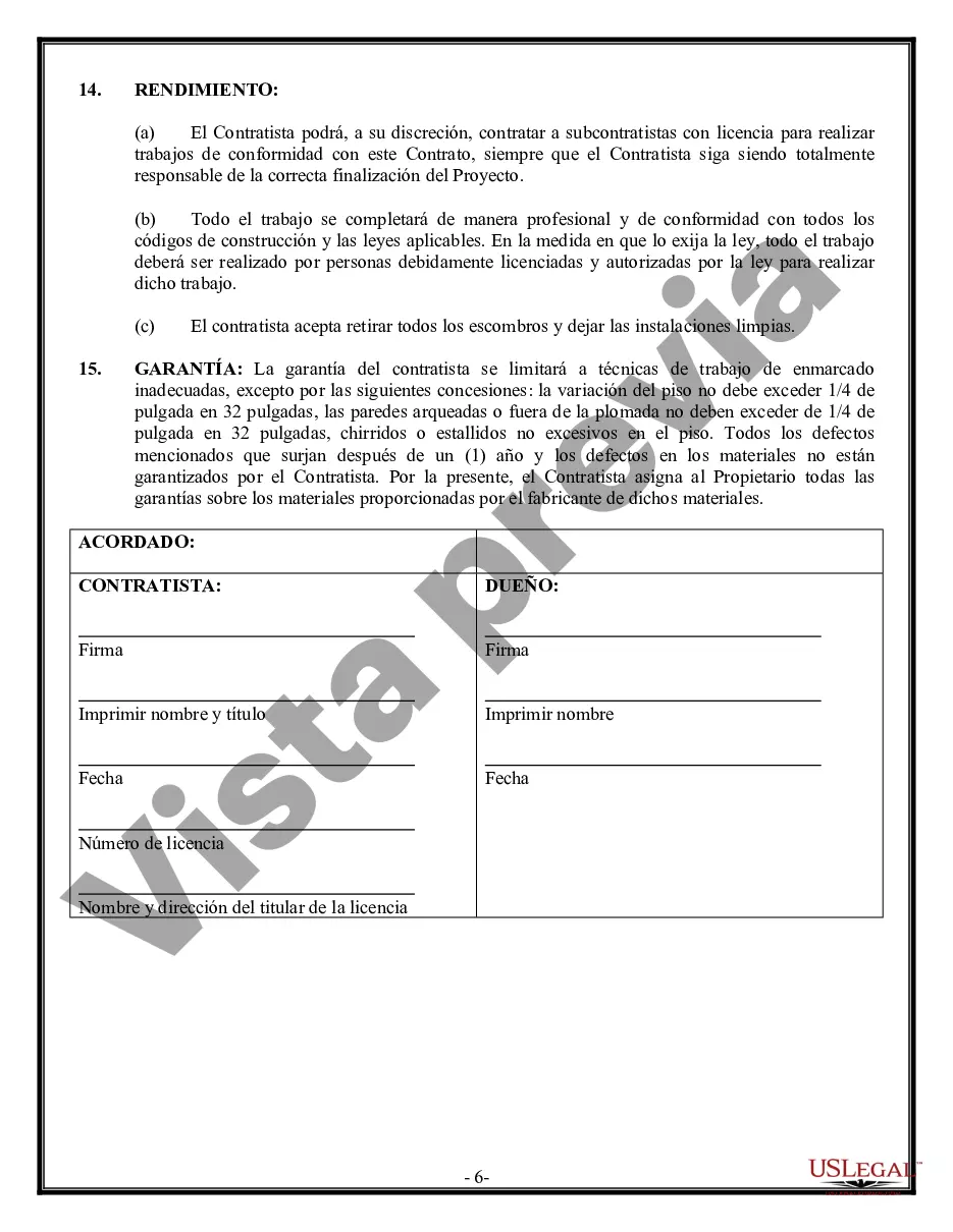 Preview Contrato marco para contratista