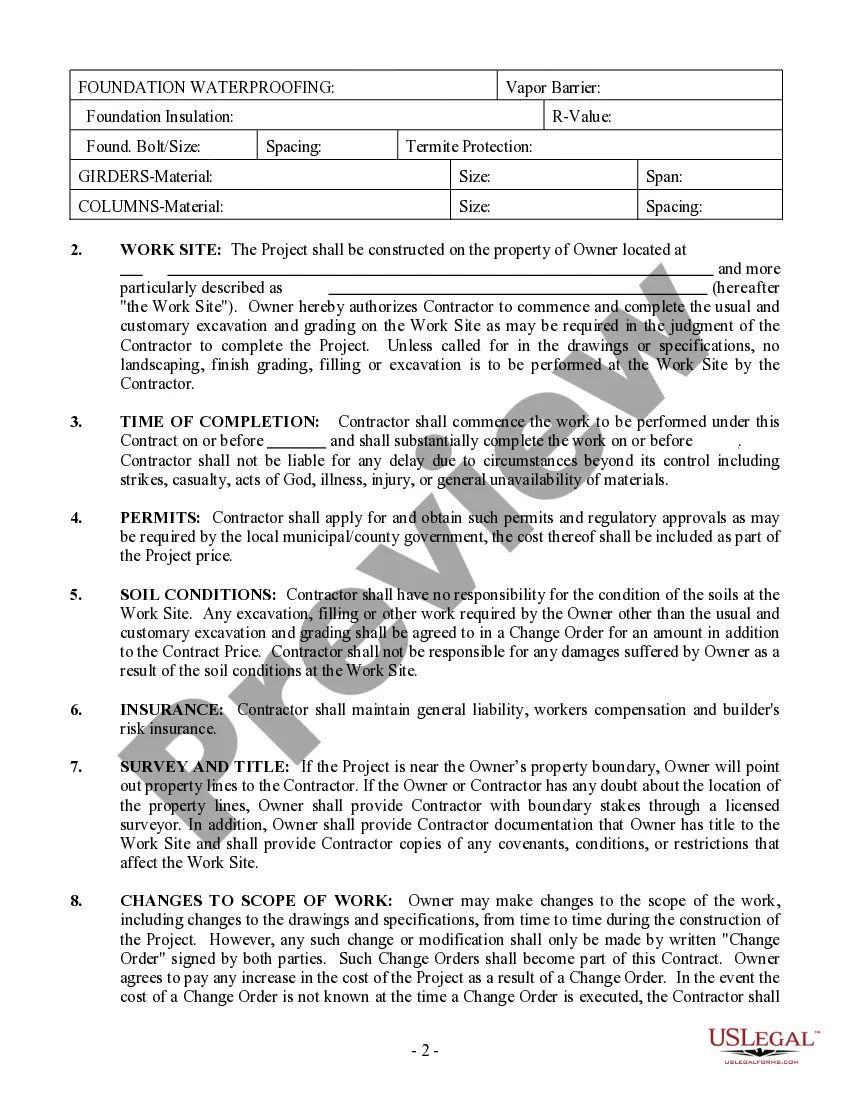 Get Foundation Contract for Contractor Preview Foundation Contract for Contractor