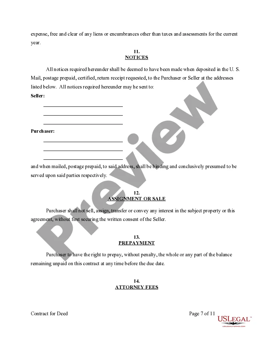 Get Agreement or Contract for Deed for Sale and Purchase of Real Estate a/k/a Land or Executory Contract Preview Agreement or Contract for Deed for Sale and Purchase of Real Estate a/k/a Land or Executory Contract
