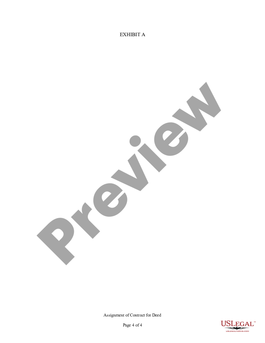 page 3 Assignment of Contract for Deed by Seller preview