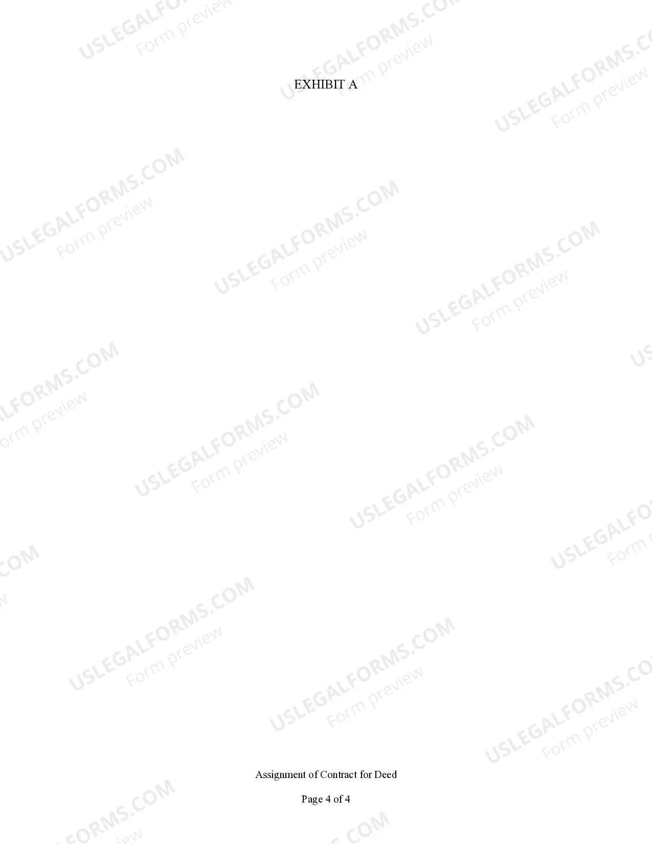 Preview Assignment of Contract for Deed by Seller