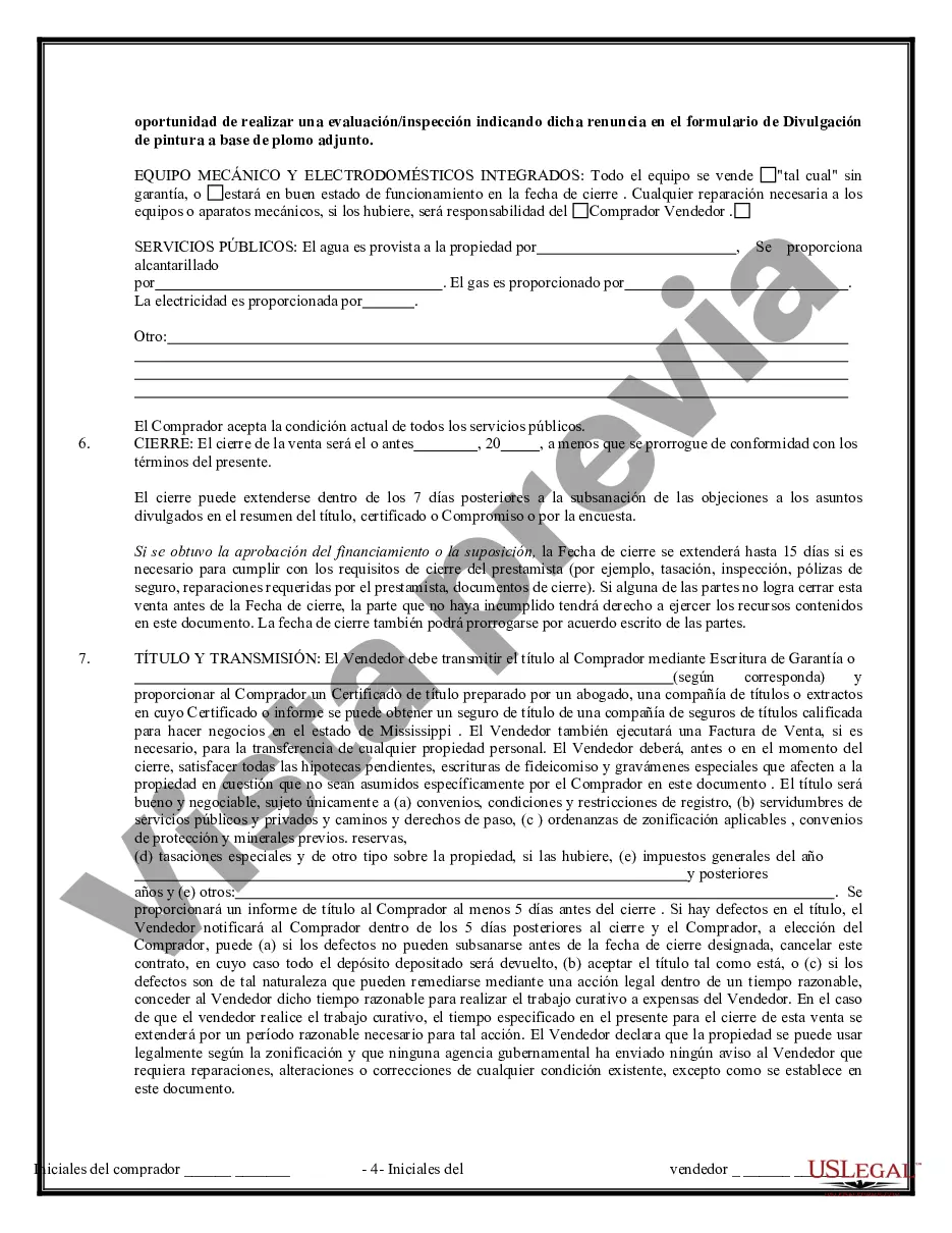 Preview Contrato de Compraventa de Bienes Inmuebles sin Corredor para Acuerdo de Venta de Casa Residencial