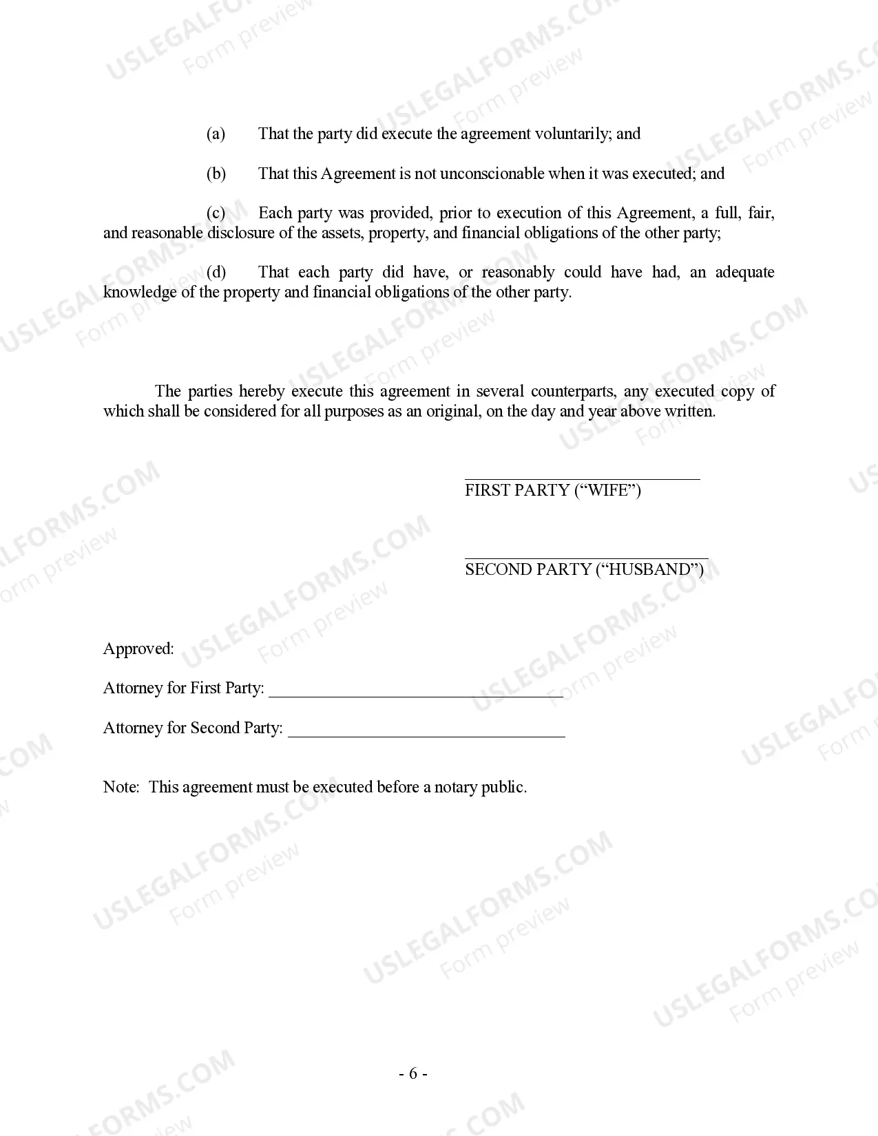 Preview Mississippi Prenuptial Premarital Agreement with Financial Statements