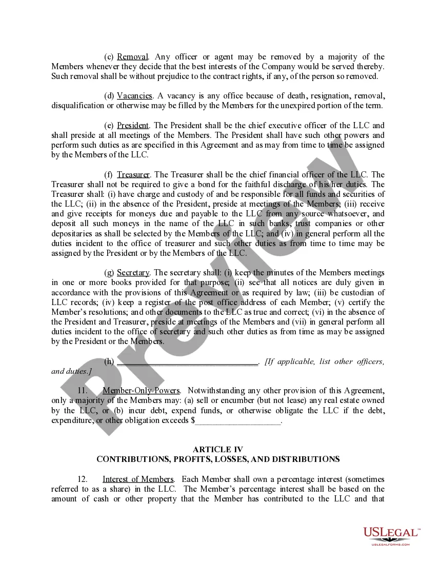 Get Limited Liability Company LLC Operating Agreement Preview Limited Liability Company LLC Operating Agreement