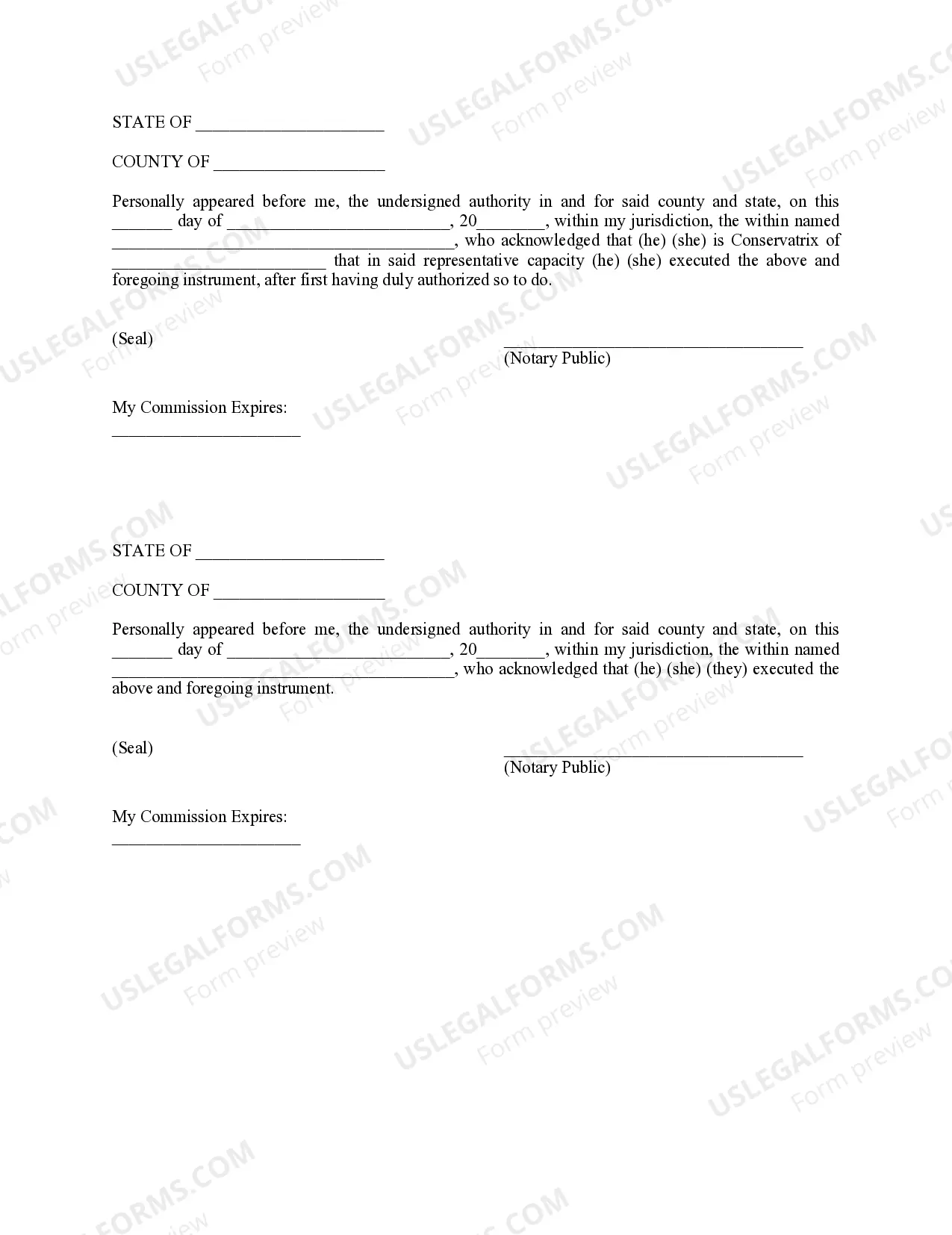 Preview Petition for authority to Sale real estate