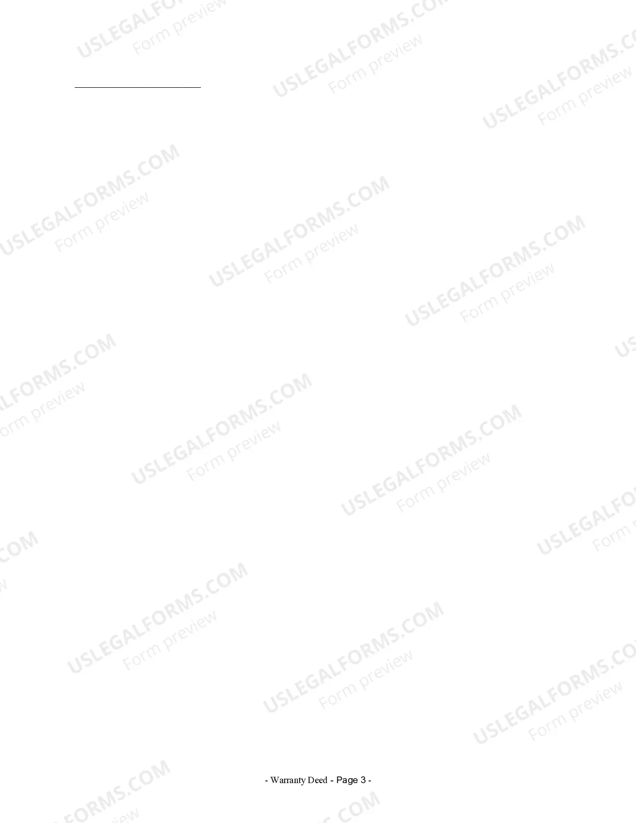 Preview Warranty Deed from Individual to a Trust