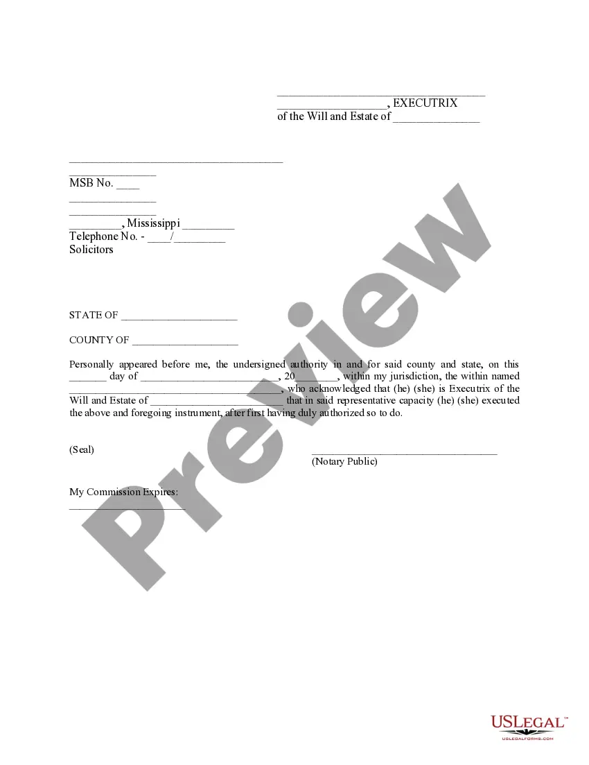 Get Petition to Close Estate and Discharge Executrix Preview Petition to Close Estate and Discharge Executrix