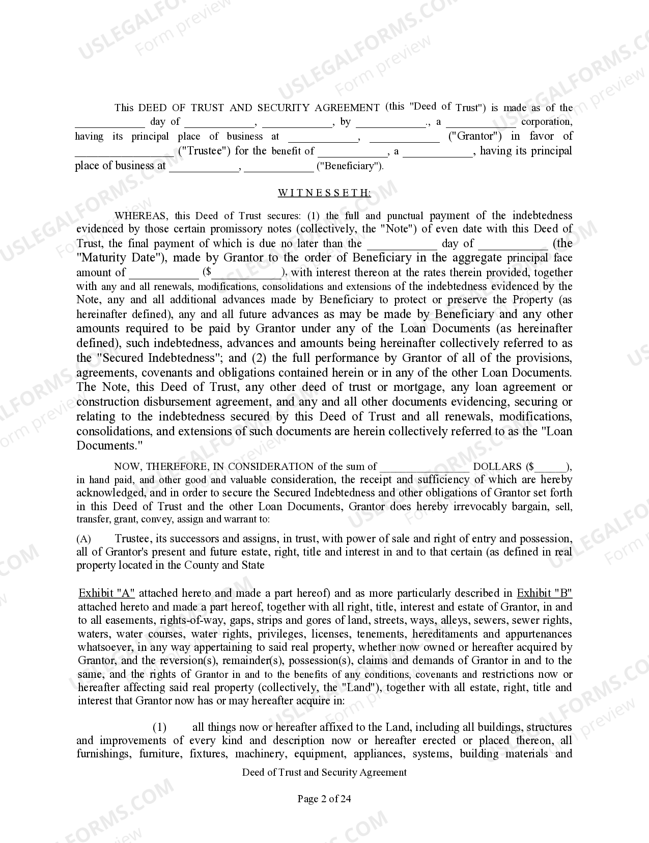 Mississippi Deed of Trust and Security agreement Ms Deed US Legal Forms