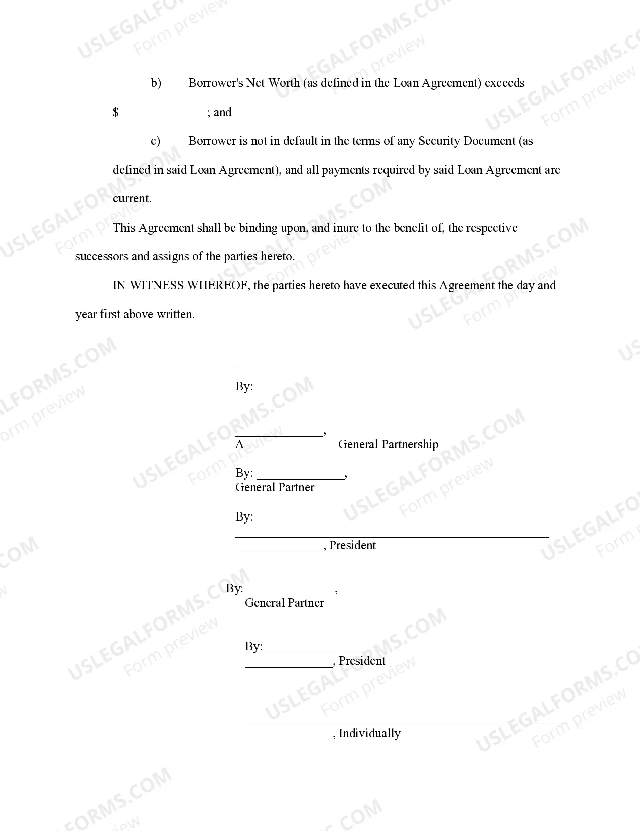 Preview Agreement to Retire Subordinated Debt