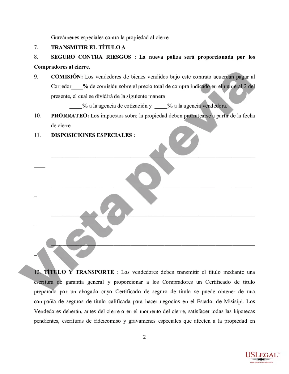 Preview Contrato de Compraventa de Bienes Inmuebles