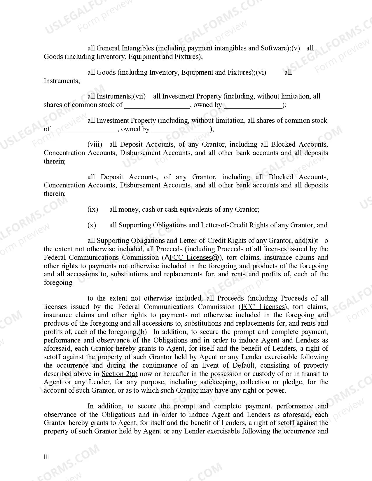 Preview Amended and Restated Security Agreement