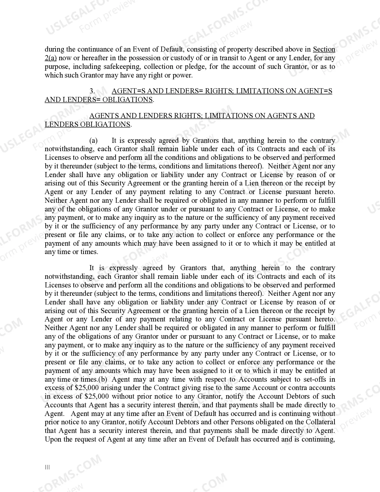 Preview Amended and Restated Security Agreement