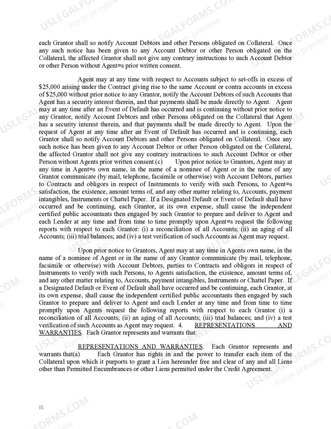 Preview Amended and Restated Security Agreement