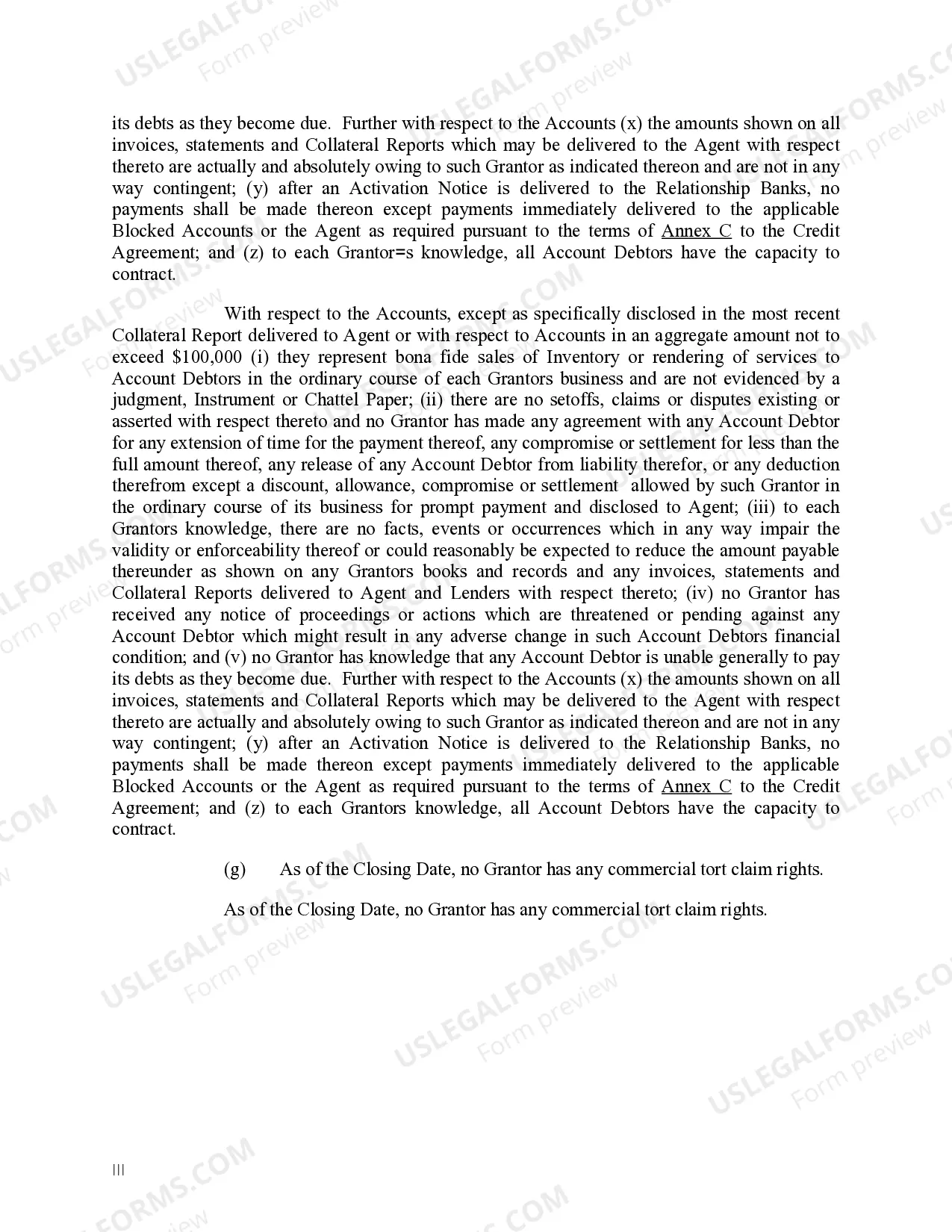 Preview Amended and Restated Security Agreement