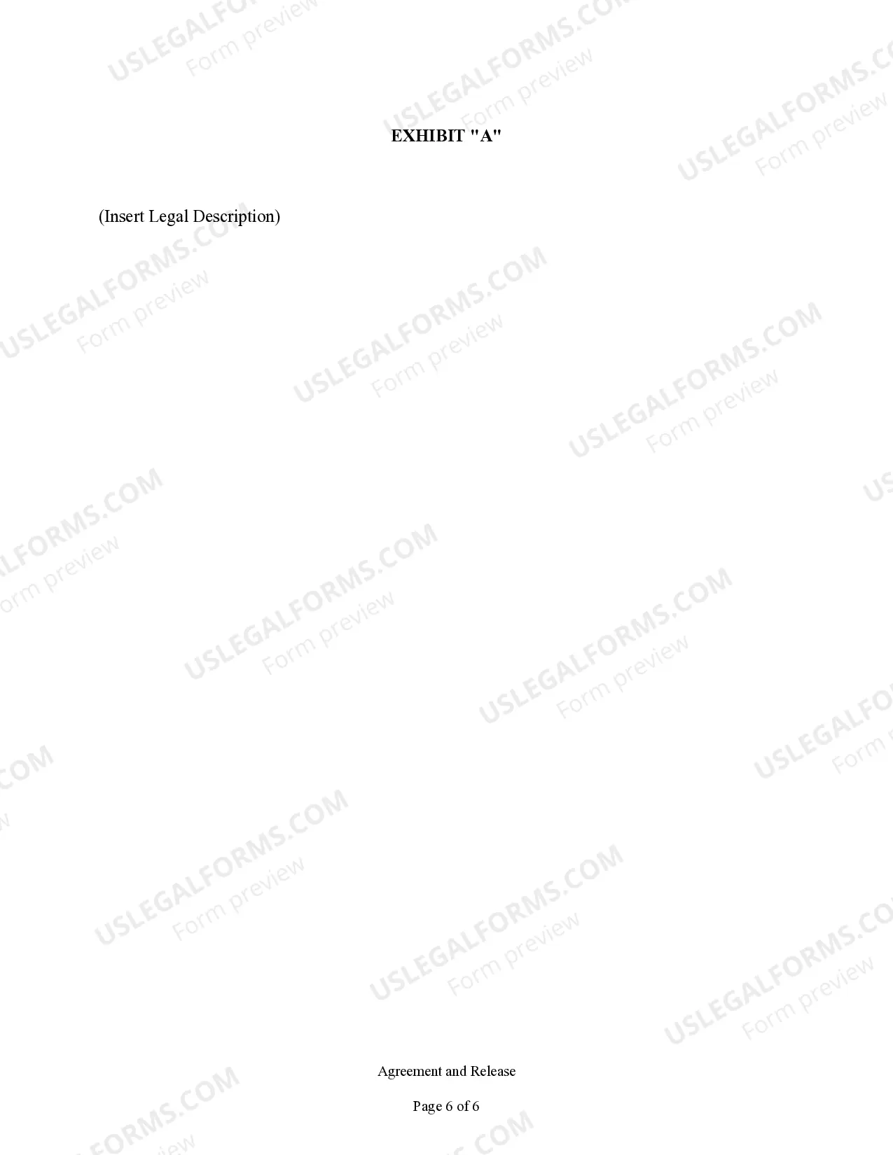 Preview Agreement and Release from Note