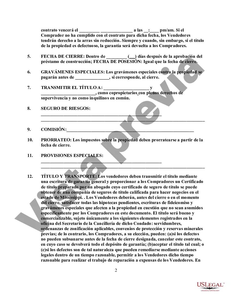 Preview Contrato de Compraventa de Terrenos
