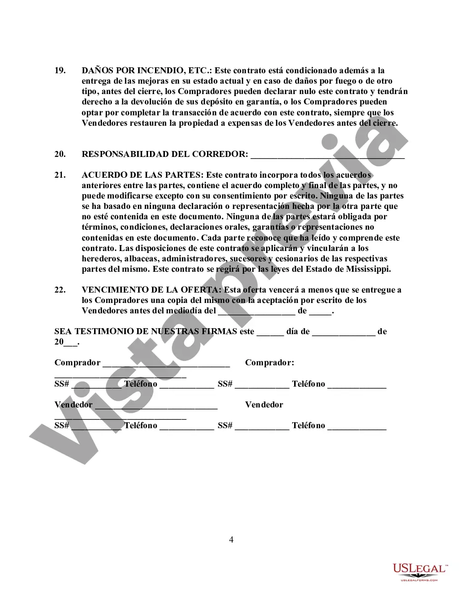 Preview Contrato de Compraventa de Terrenos