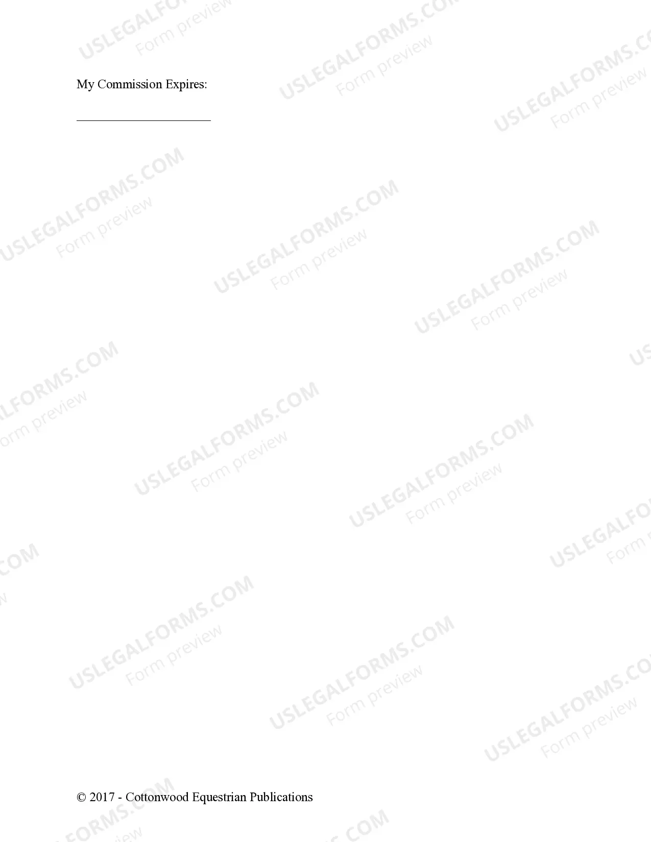 Preview Authorization To Obtain Medical Treatment For Minor Child - Horse Equine Forms