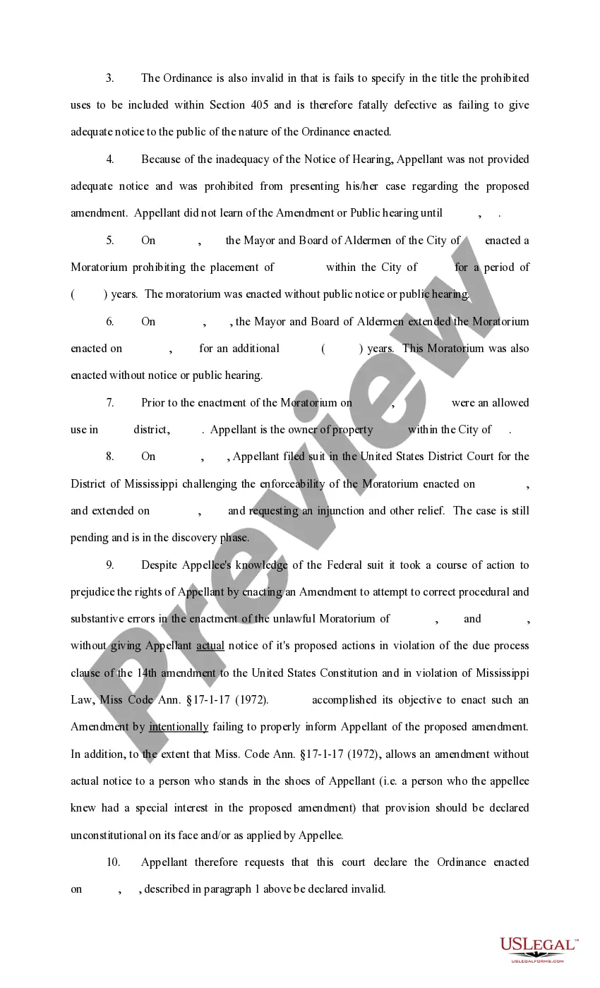 Get Bill of Exceptions regarding Ordinance Preview Bill of Exceptions regarding Ordinance