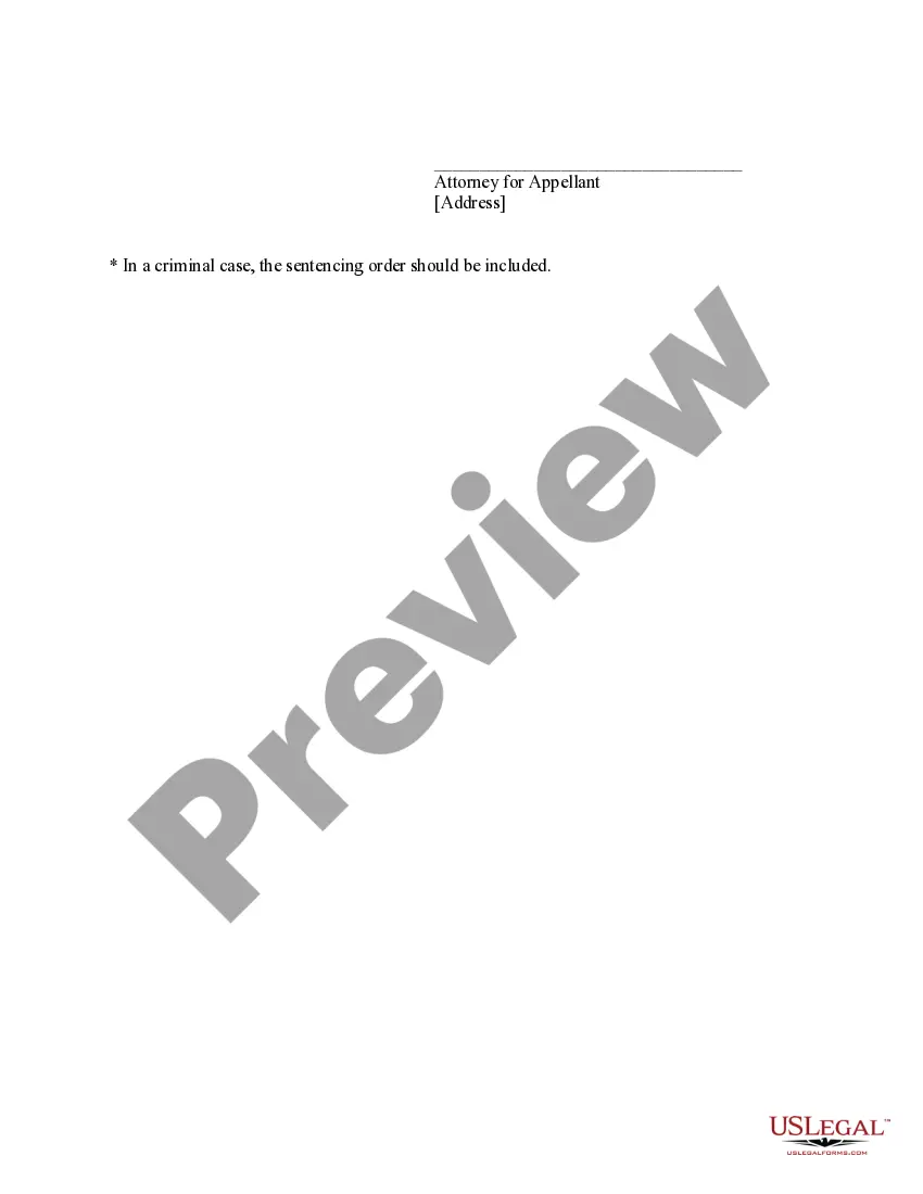 Preview Designation of the Record