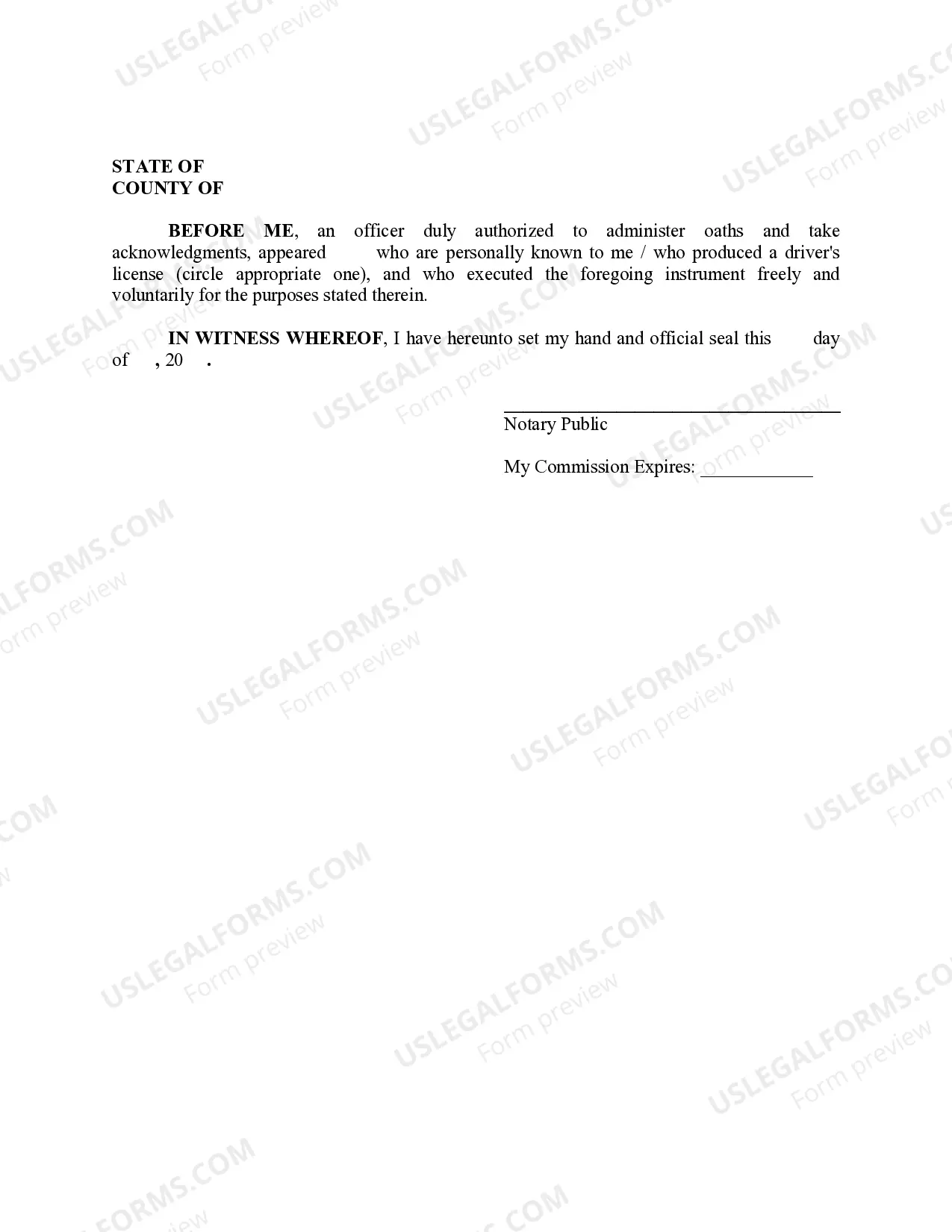 Preview Agency Agreement