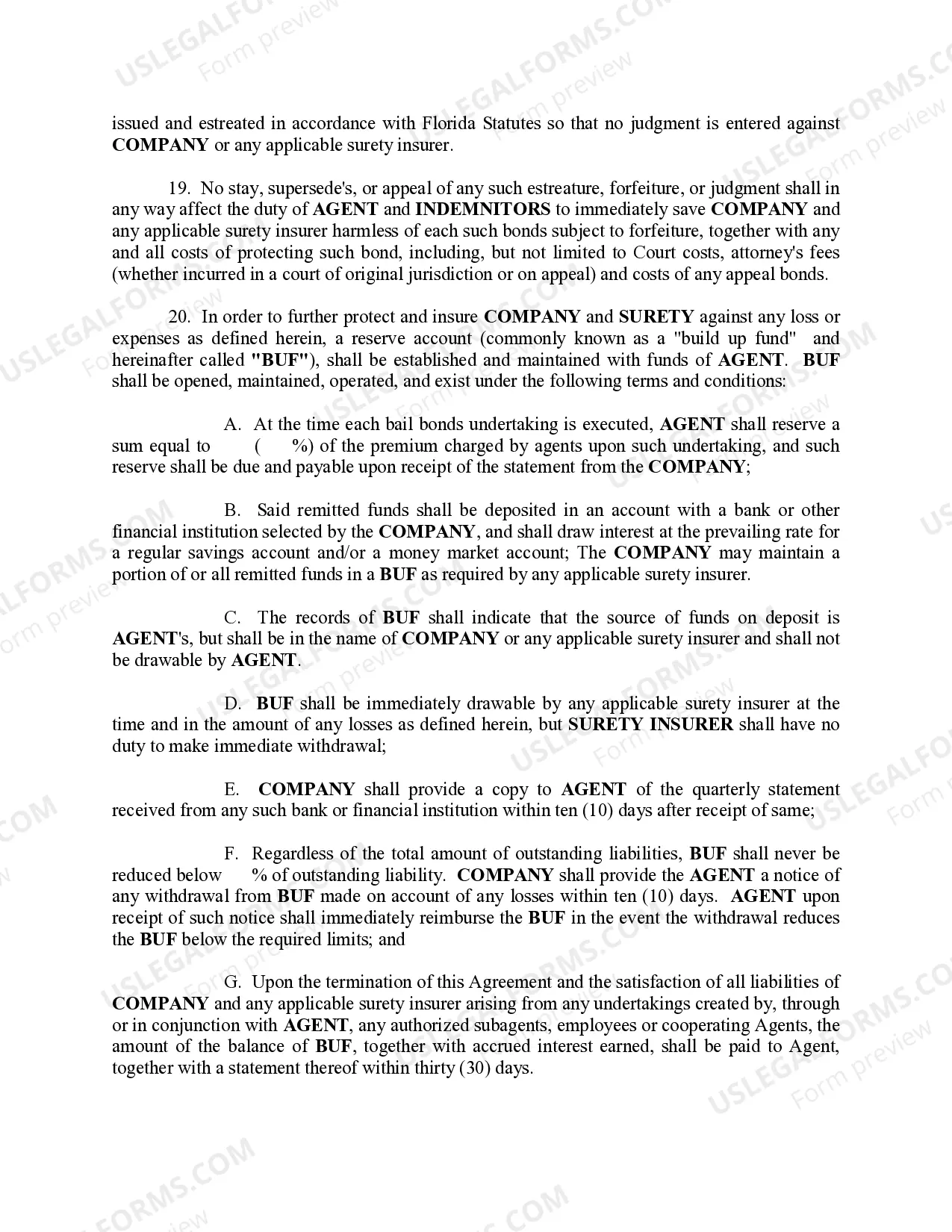 Preview Agency Agreement