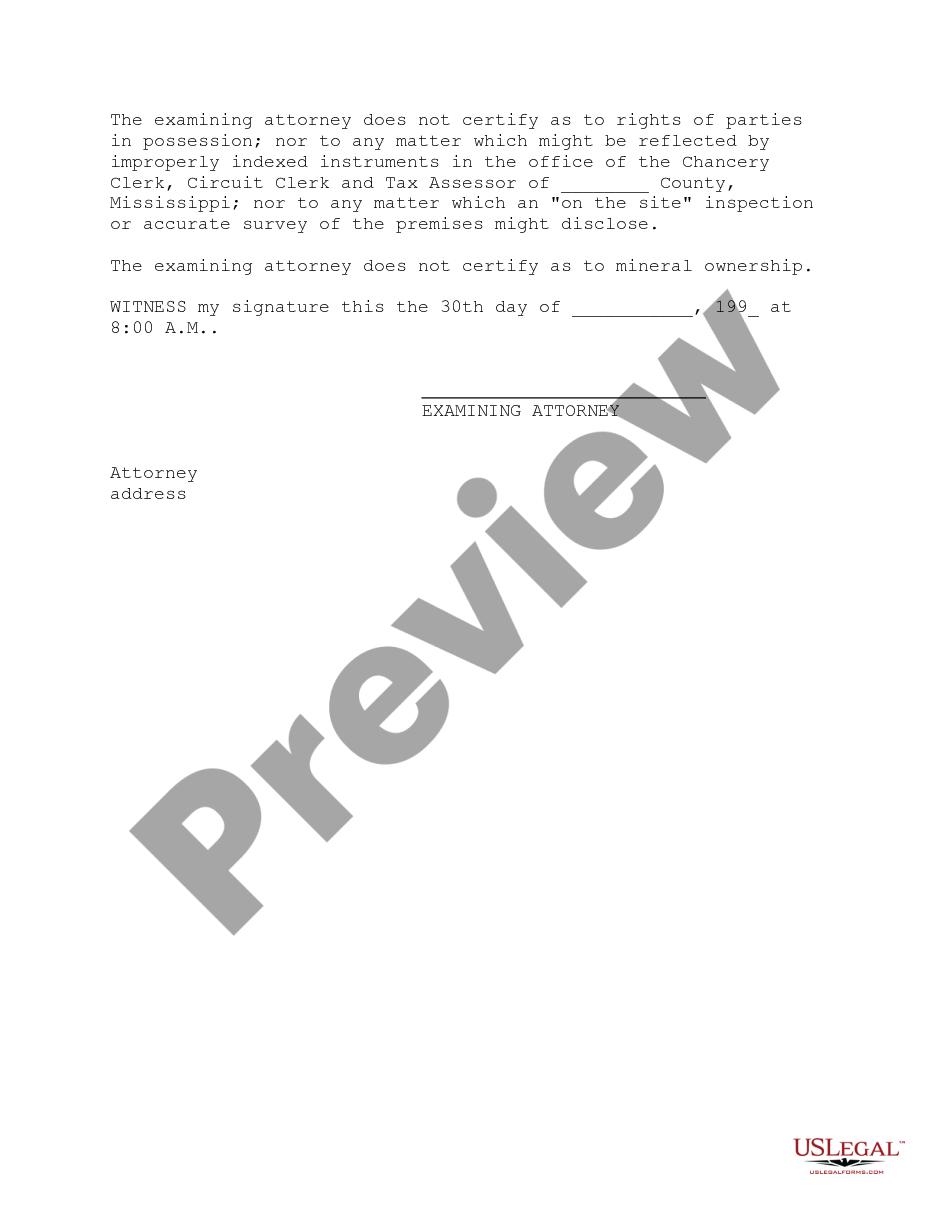 page 1 Certificate of Title preview