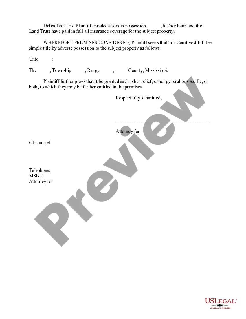 Get Complaint to Adjudicate Title Preview Complaint to Adjudicate Title