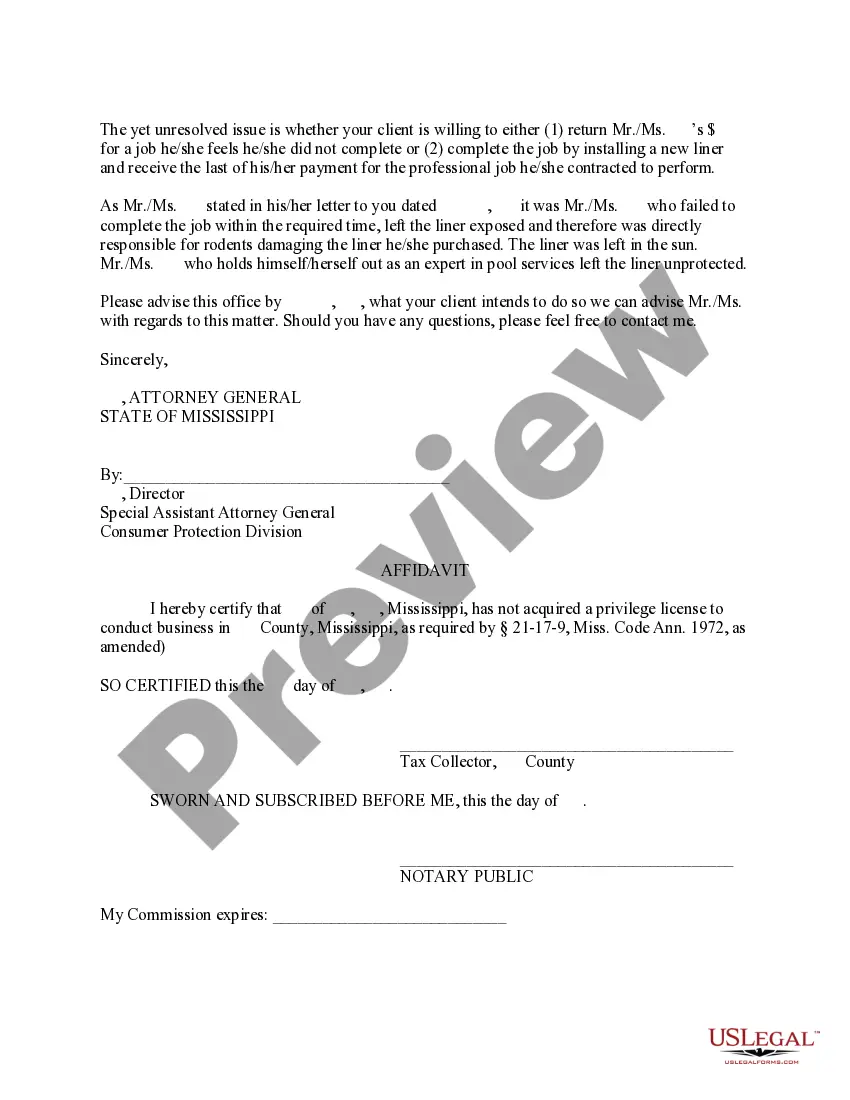 Preview Office of the Attorney Mike Moore, Attorney General Consumer Protection Division