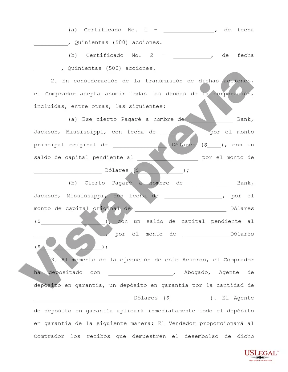 Preview Contrato de Compraventa de Acciones