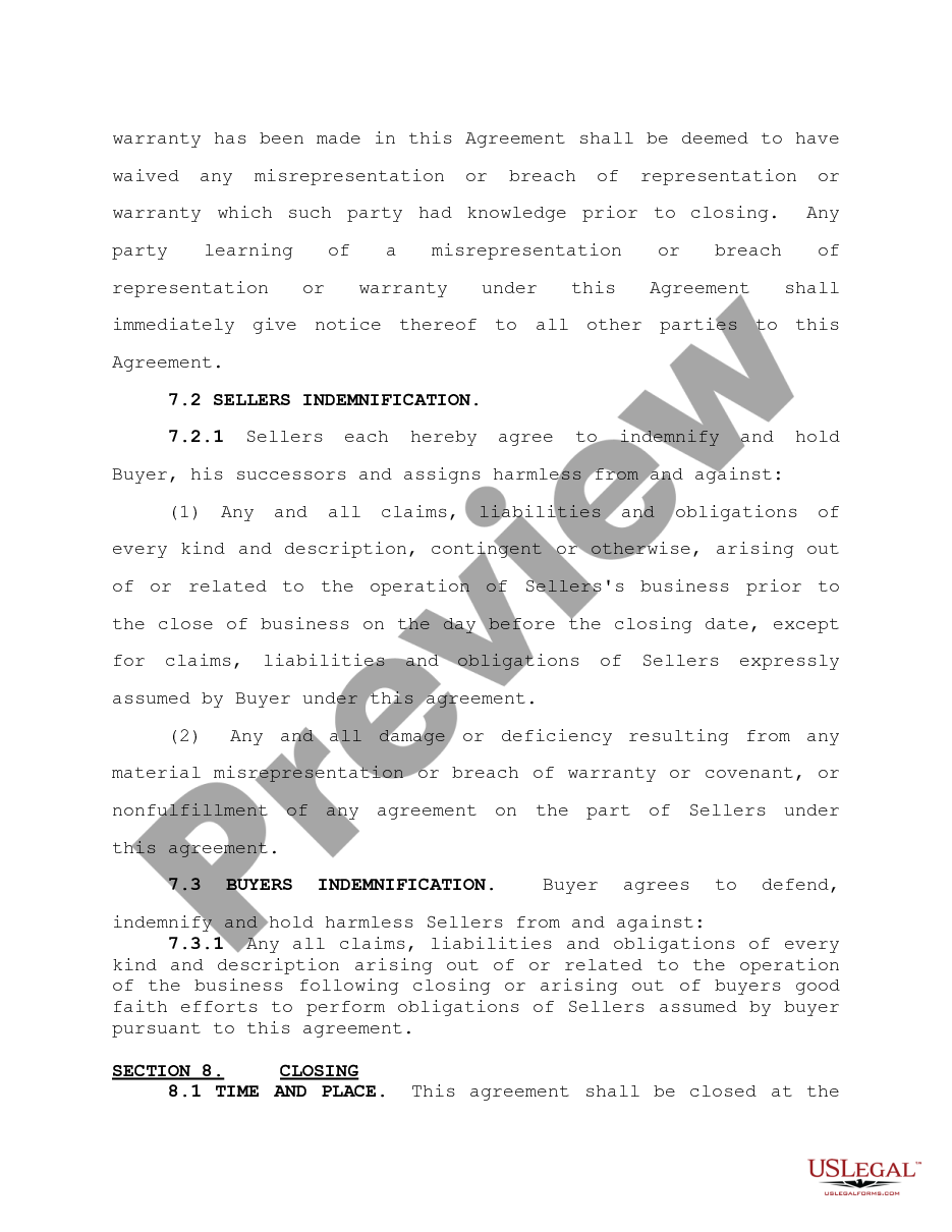 page 4 Purchase Agreement preview