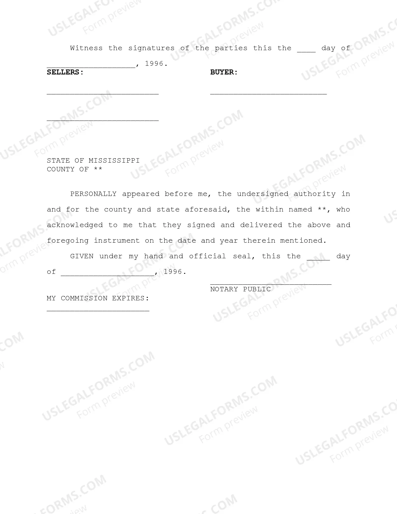 Preview Purchase Agreement