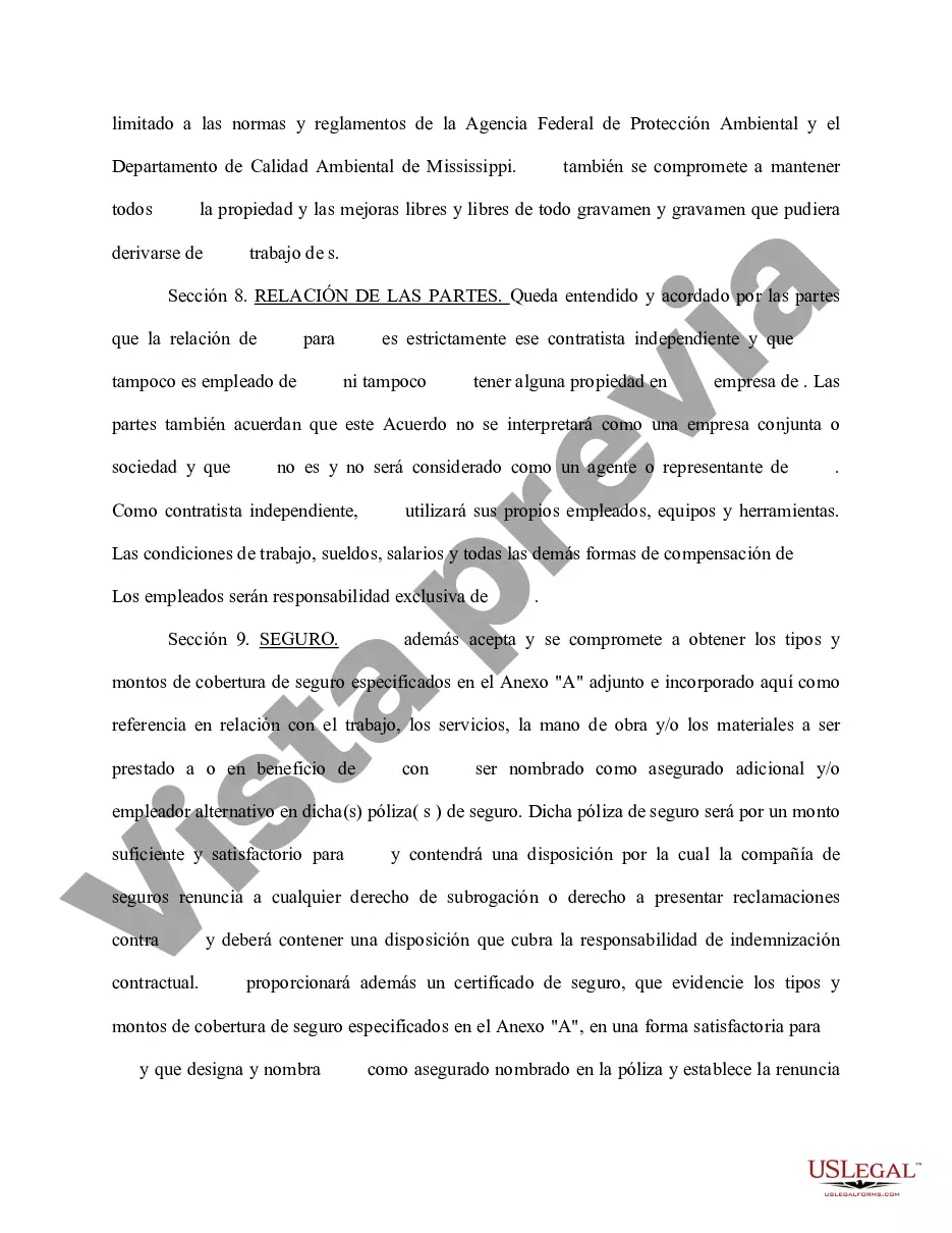 Preview Acuerdo de mantenimiento preventivo