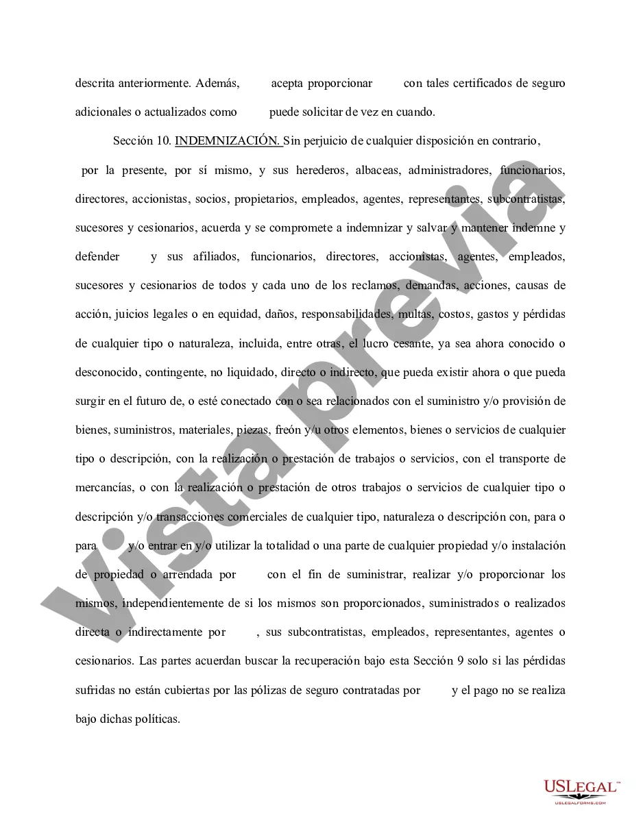 Preview Acuerdo de mantenimiento preventivo