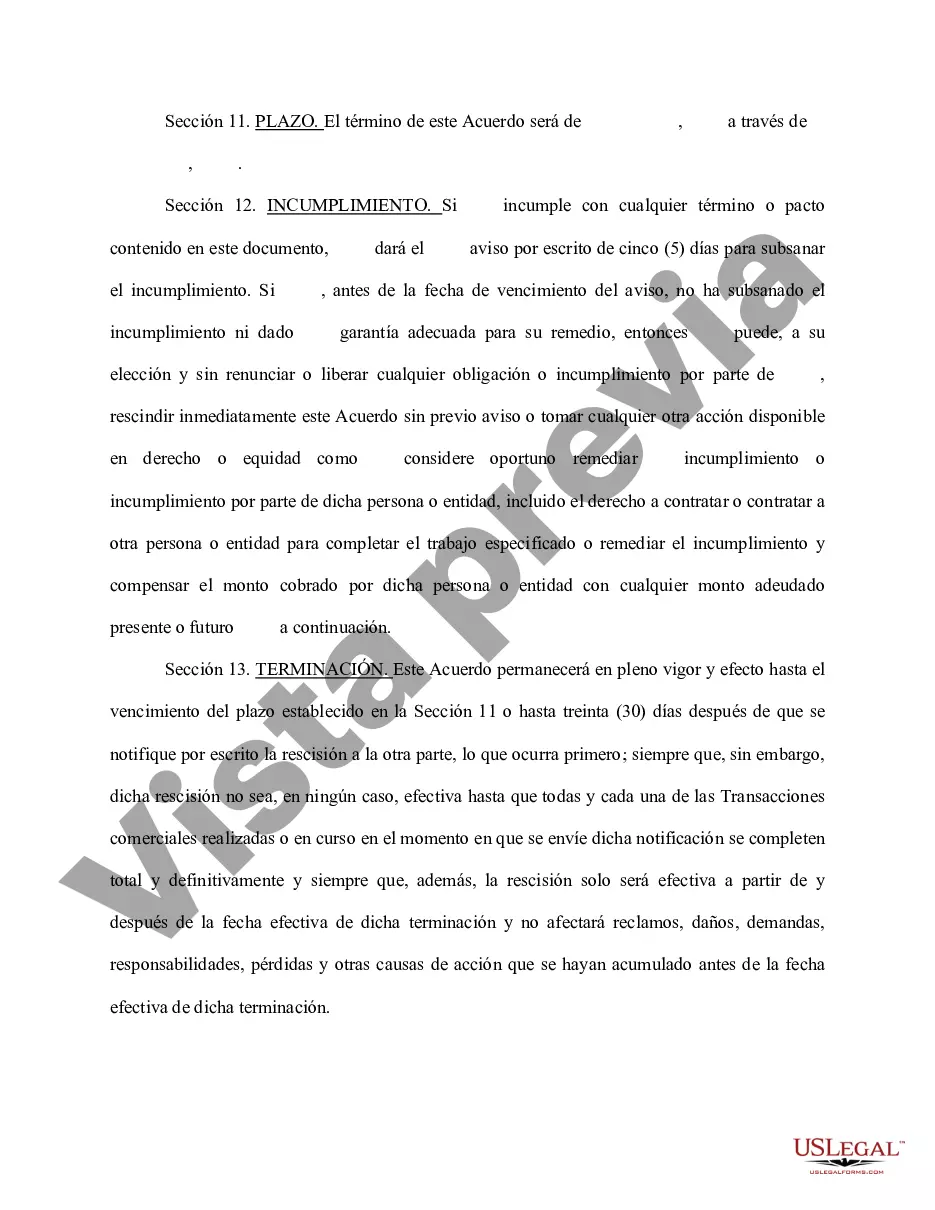 Preview Acuerdo de mantenimiento preventivo
