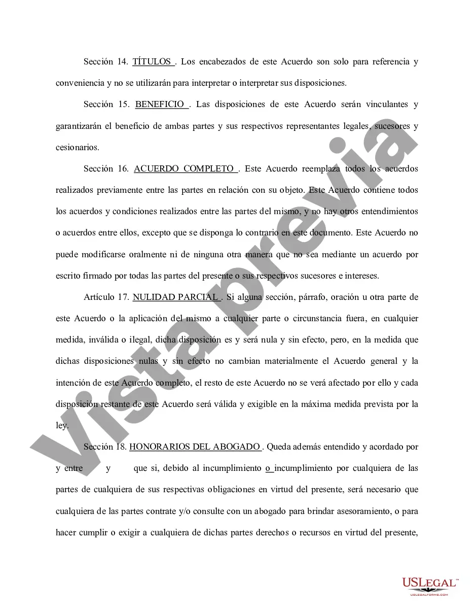 Preview Acuerdo de mantenimiento preventivo