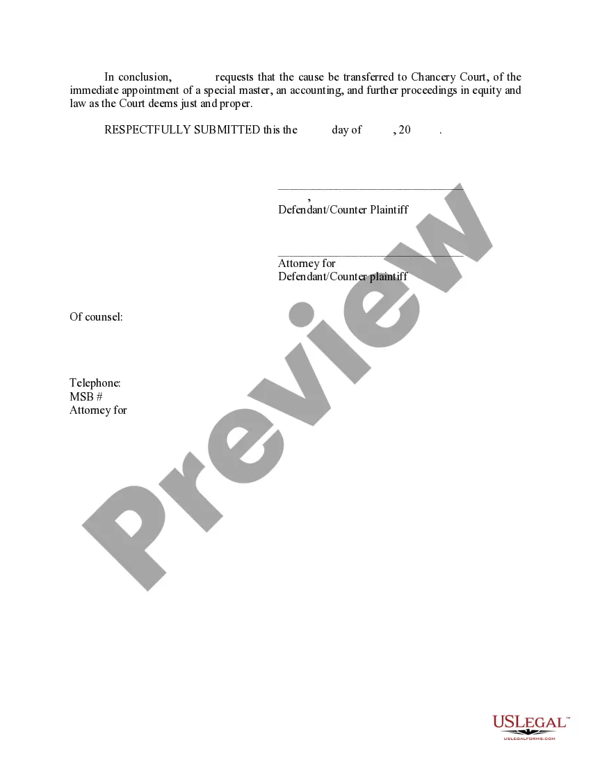 Preview Rebuttal Memorandum Brief Supporting Motion to Transfer Cause to Chancery Court