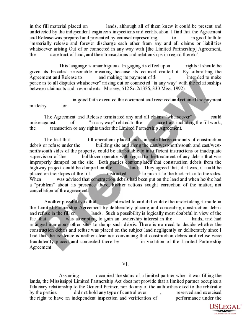 Preview Application to Confirm Arbitration Award and for Entry of Judgment