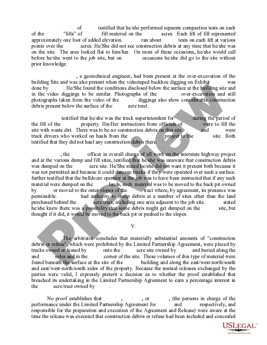 Preview Application to Confirm Arbitration Award and for Entry of Judgment